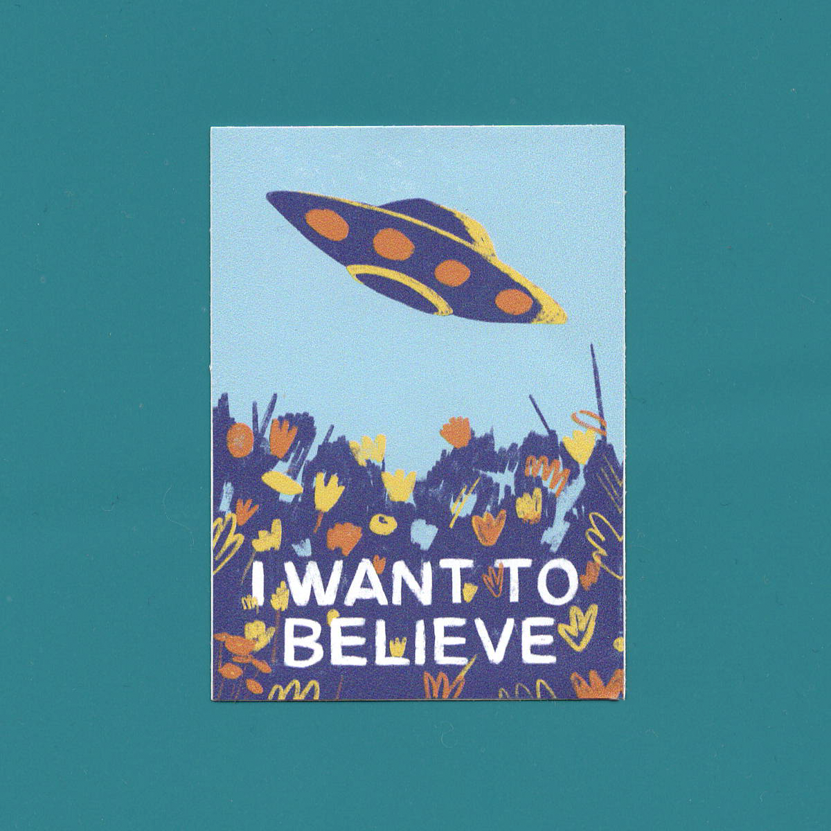 I Want To Believe Badge
