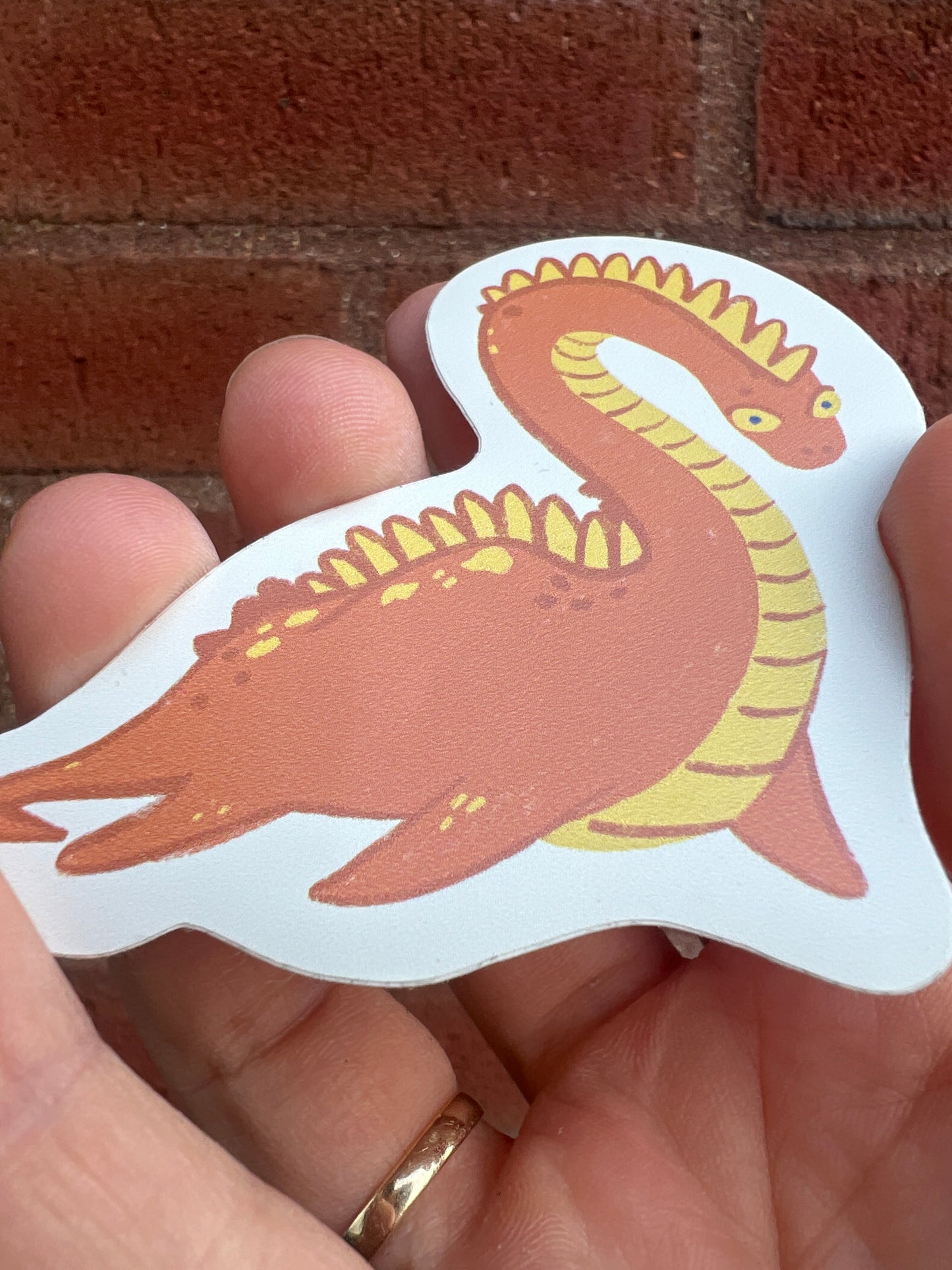 Nessie Vinyl Sticker