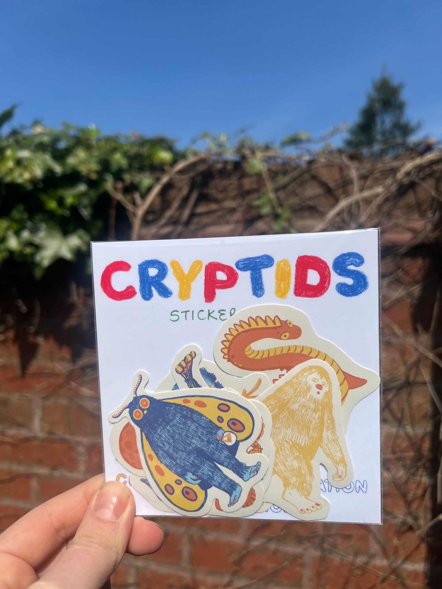 CRYPTIDS STICKER PACK