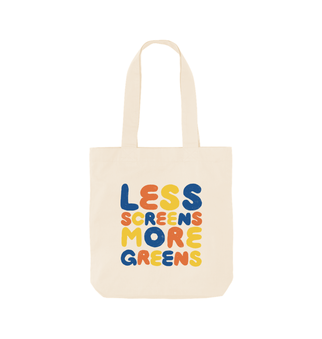 Natural Printed Bag