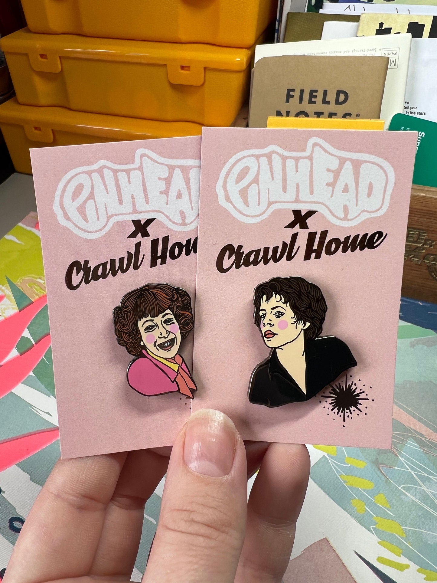 Frenchy GREASE Enamel Pin Badge