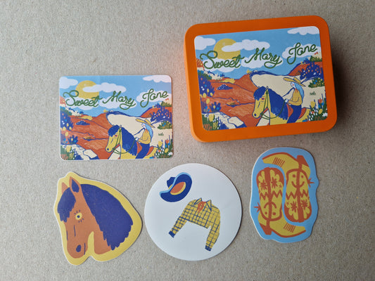 SWEET MARY JANE STICKER PACK