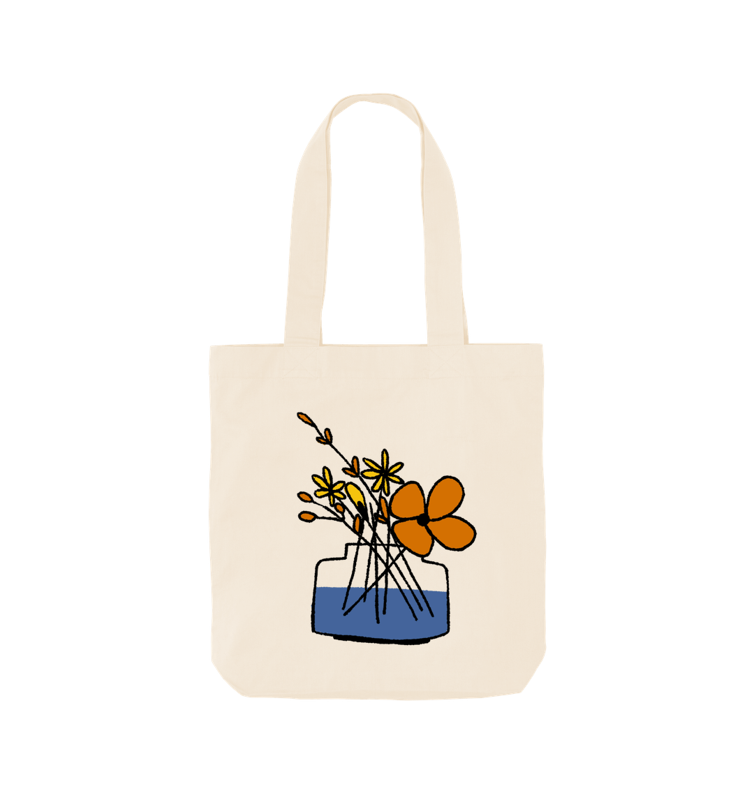 Natural Flower Pot 1 Tote