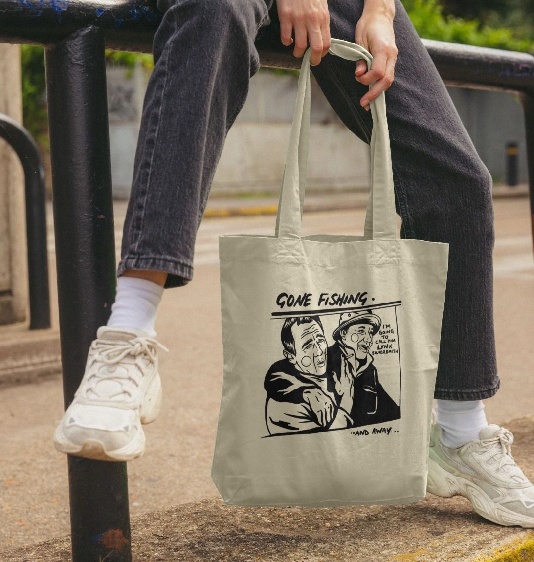 Gone Fishing X GOO Tote