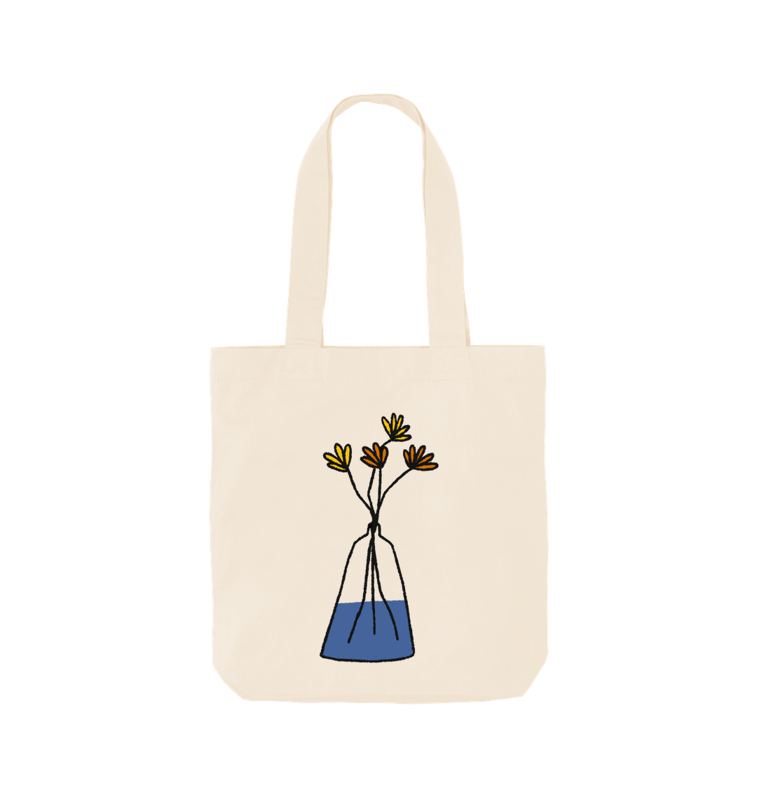 Natural Flower Pot 4 Tote