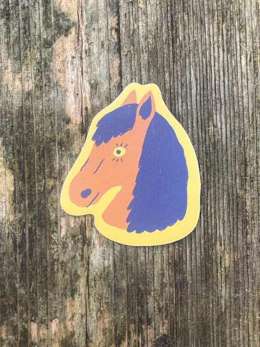 Horse Vinyl Sticker