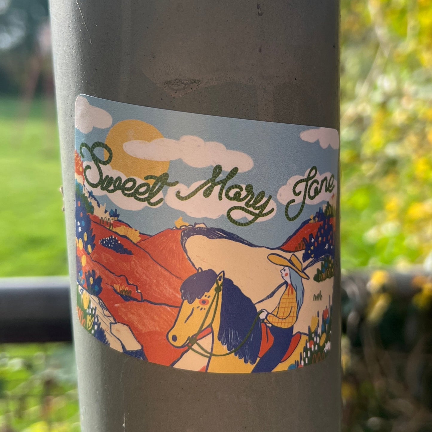 Sweet Mary Jane Vinyl Sticker