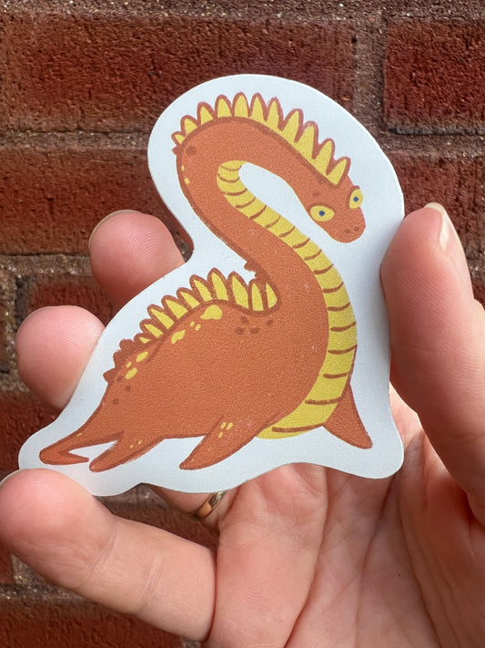 Nessie Vinyl Sticker