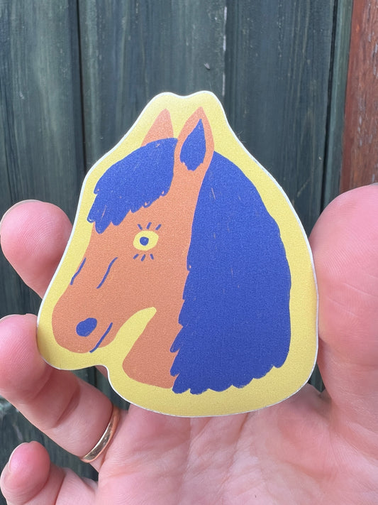 Horse Vinyl Sticker