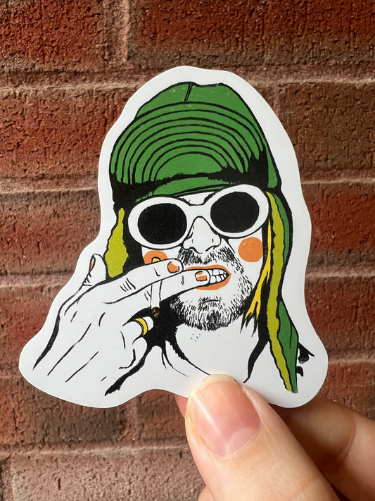 KURT Vinyl Sticker