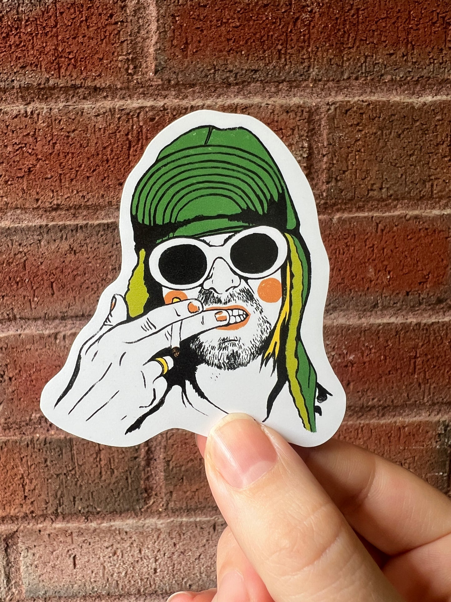 KURT Vinyl Sticker