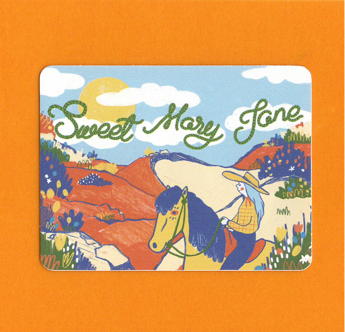 Sweet Mary Jane Vinyl Sticker