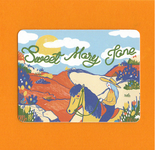 Sweet Mary Jane Vinyl Sticker