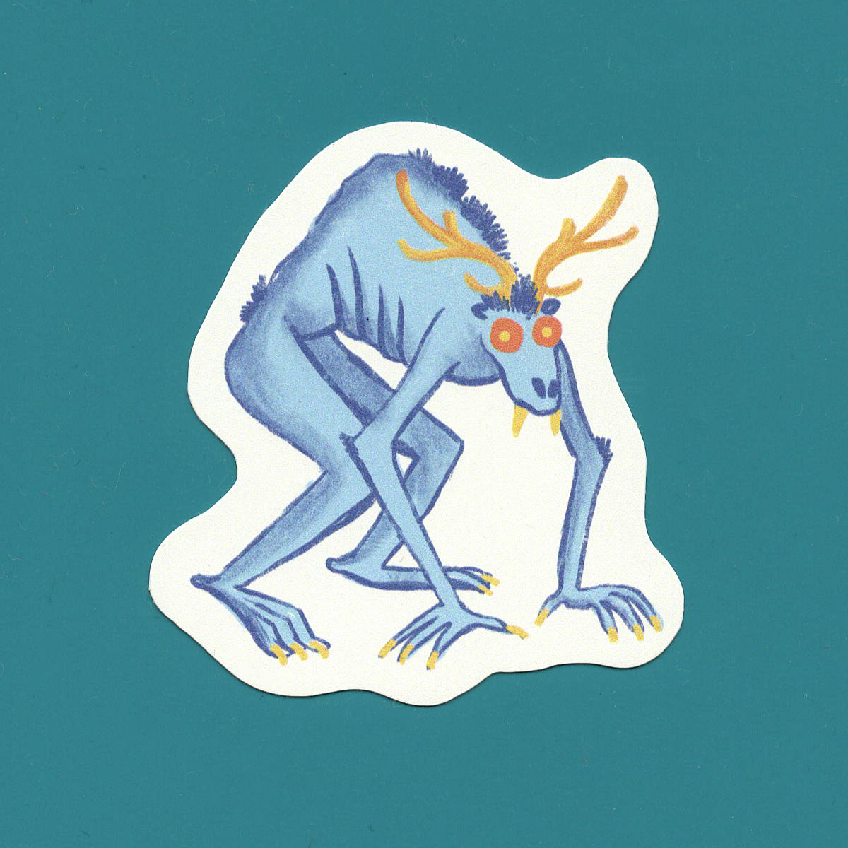 Wendigo Vinyl Sticker