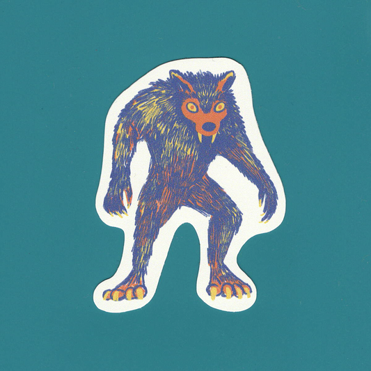 Wolfman Vinyl Sticker