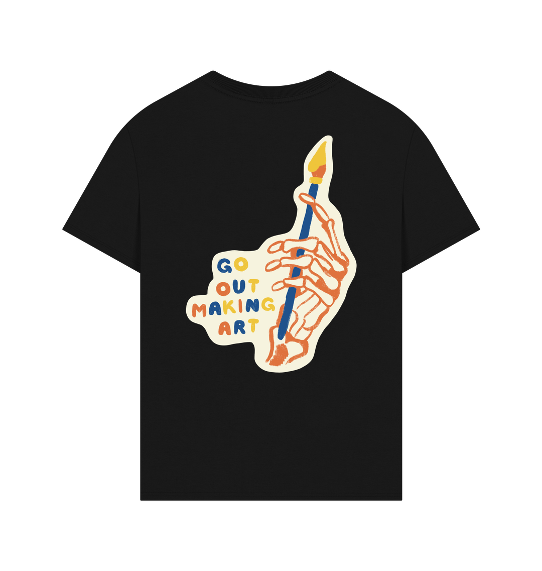 Black Printed T-shirt