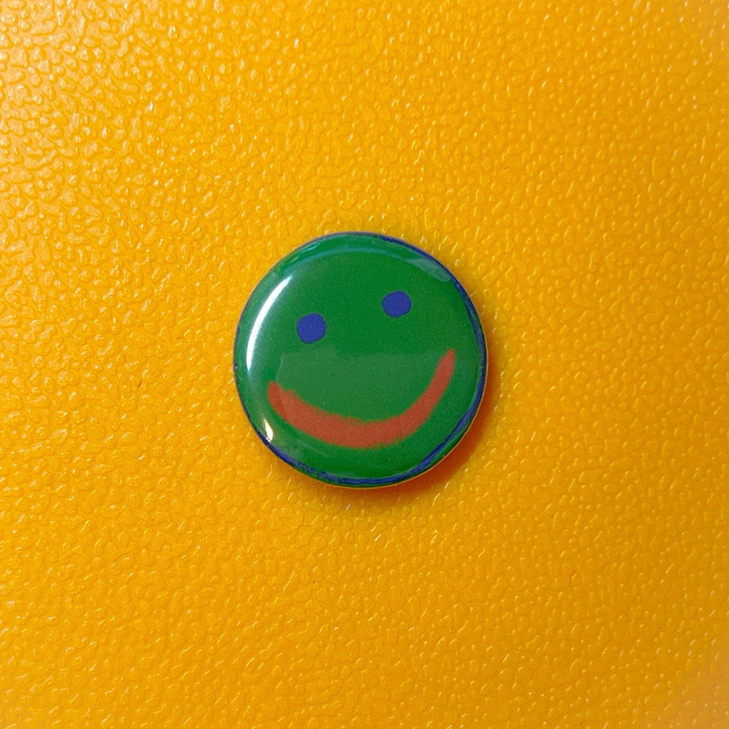 Smiley face  button badge 25mm