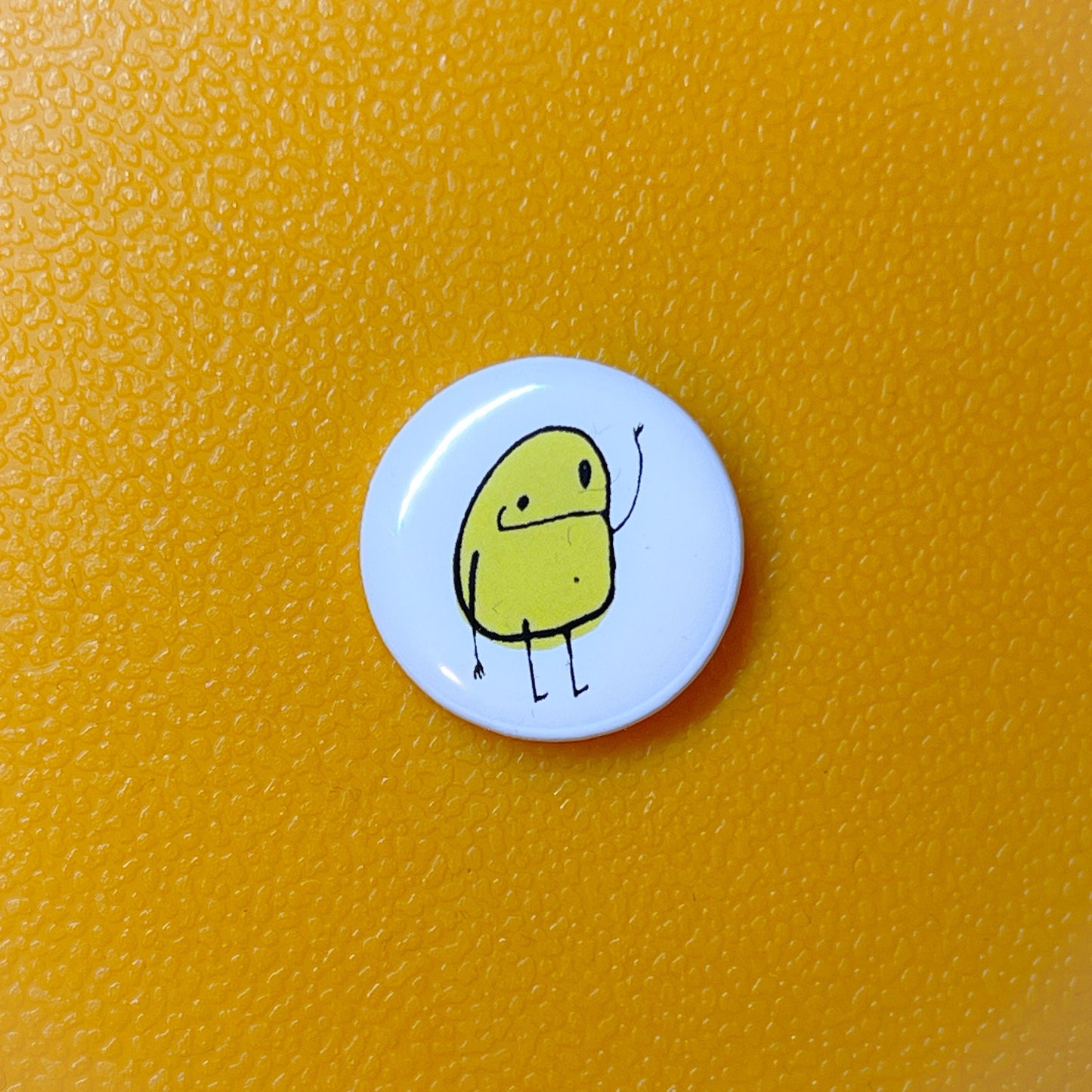 Banana bean! billion beans button badge 25mm