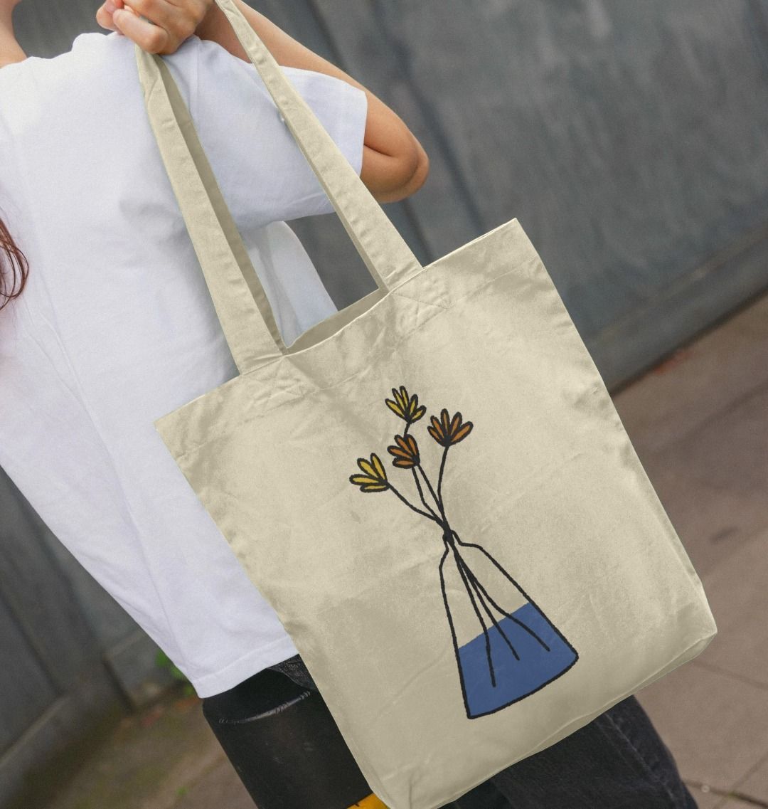 Flower Pot 4 Tote